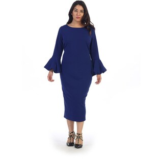 Long Plus Size Dresses with Sleeves